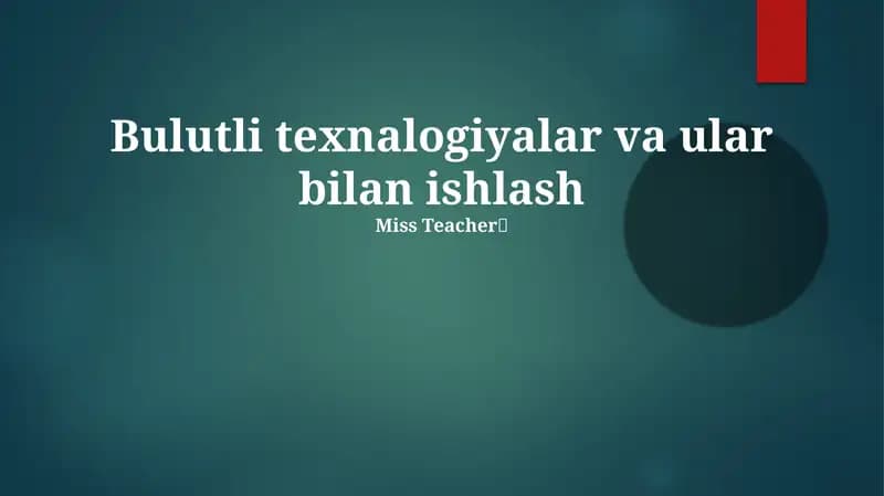 Miss Teacher🦋