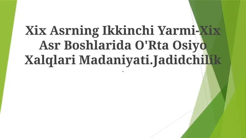 Jadidchilik