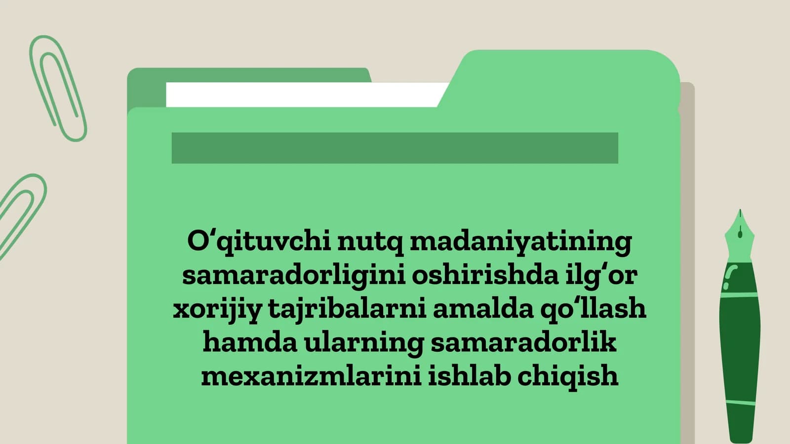 Xorijiy tajribalar va ularning muhim roli