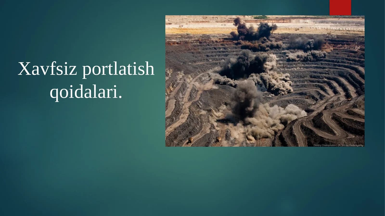 Xavfsiz portlatish qoidalari