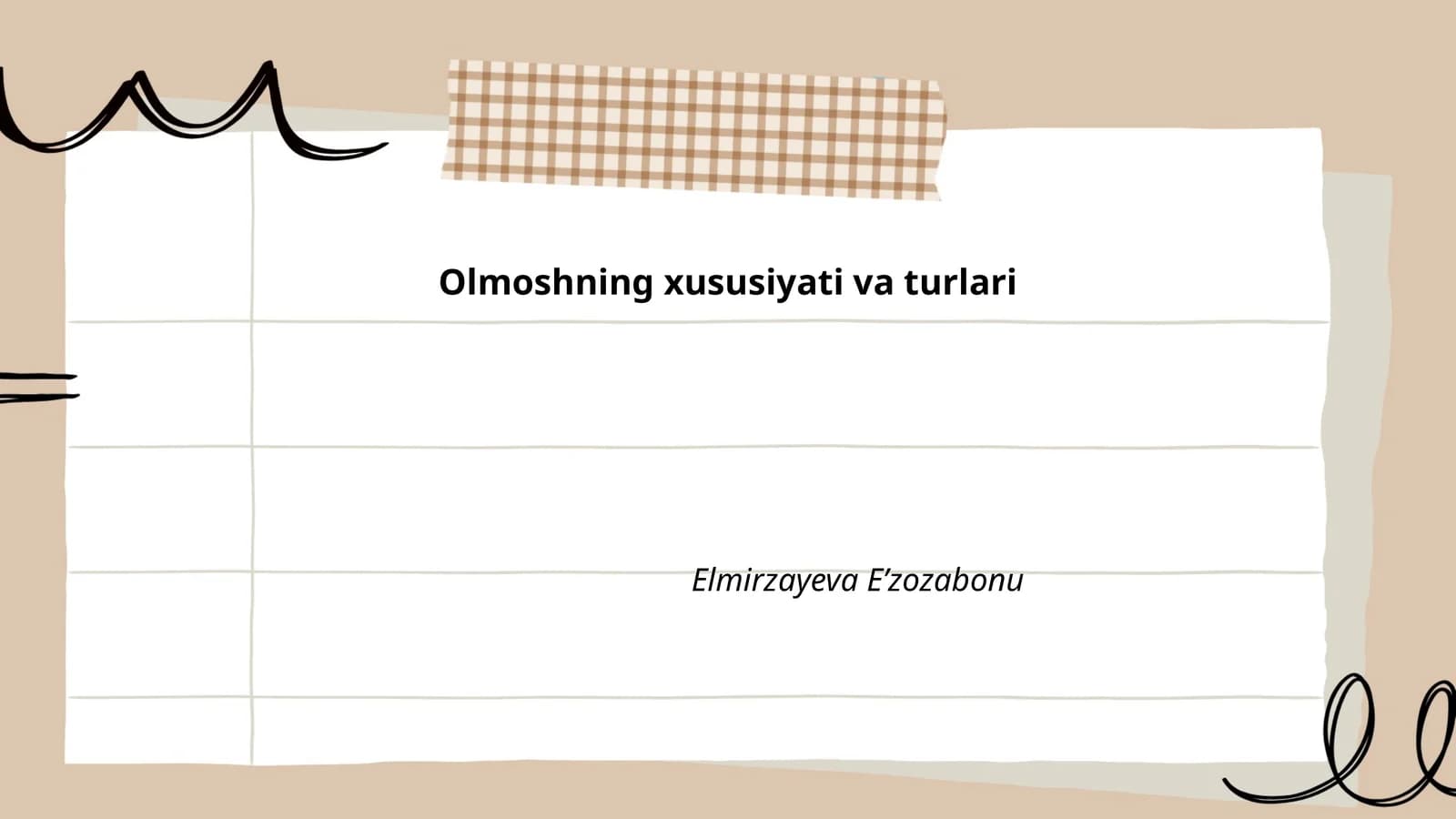 Olmoshning xususiyati va turlari