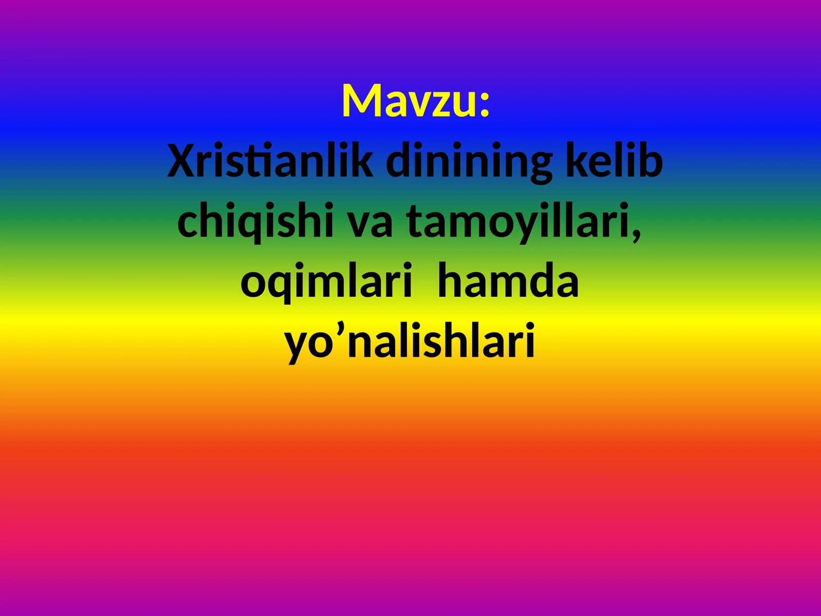 Xristianlik