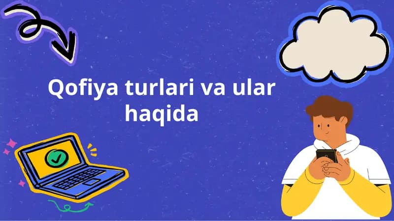 Qofiya turlari va ular haqida