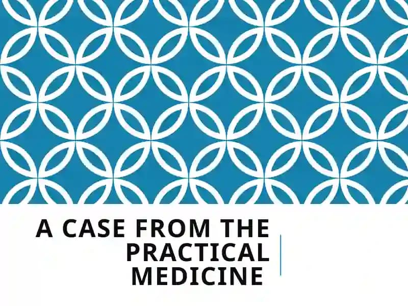 A case from practical medicine