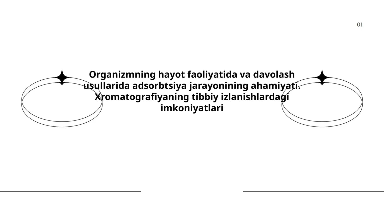 Xromatografiyaning tibbiy izlanishlardagi imkoniyatlari