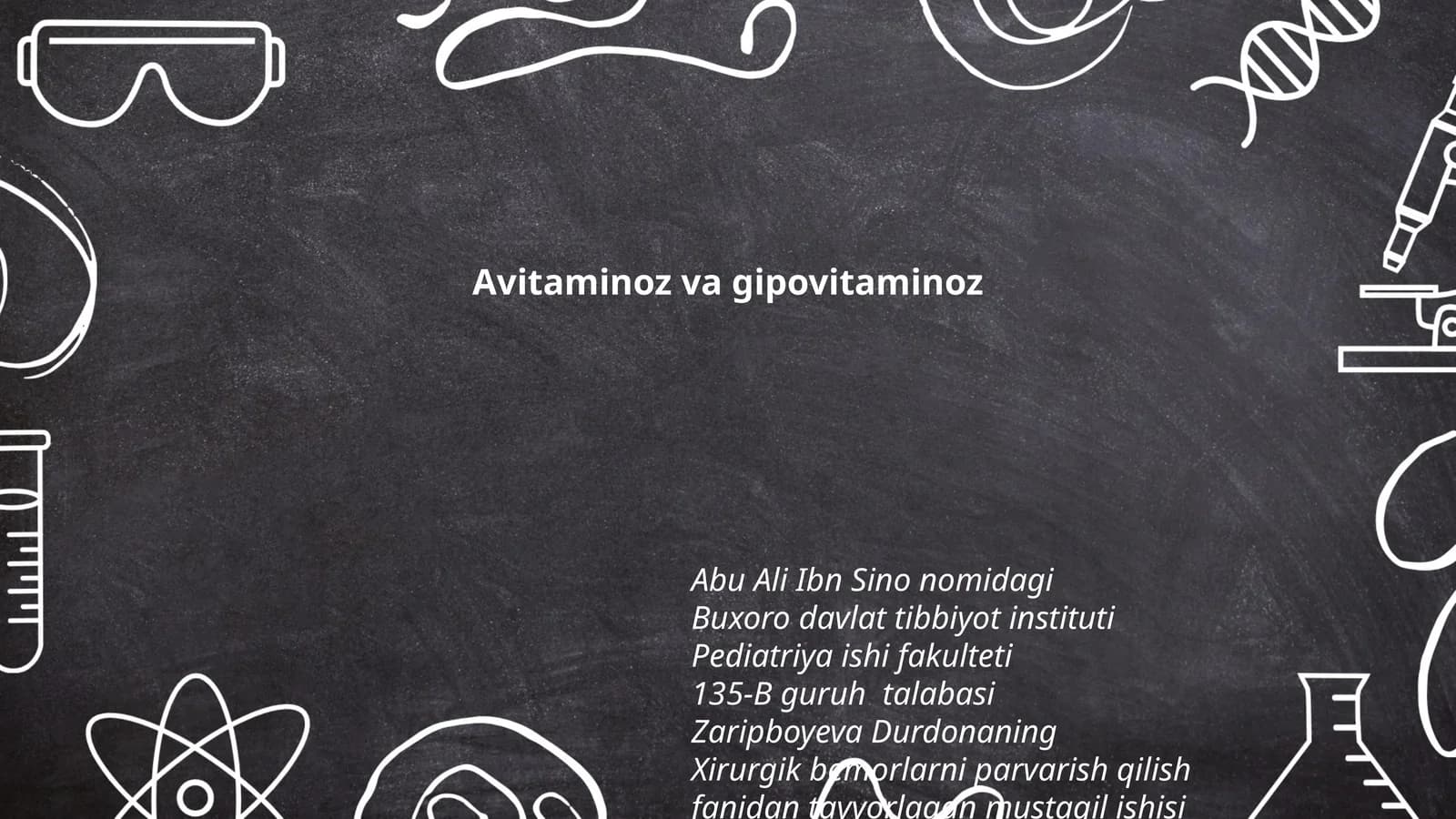Abu Ali Ibn Sino nomidagi Buxoro davlat tibbiyot instituti