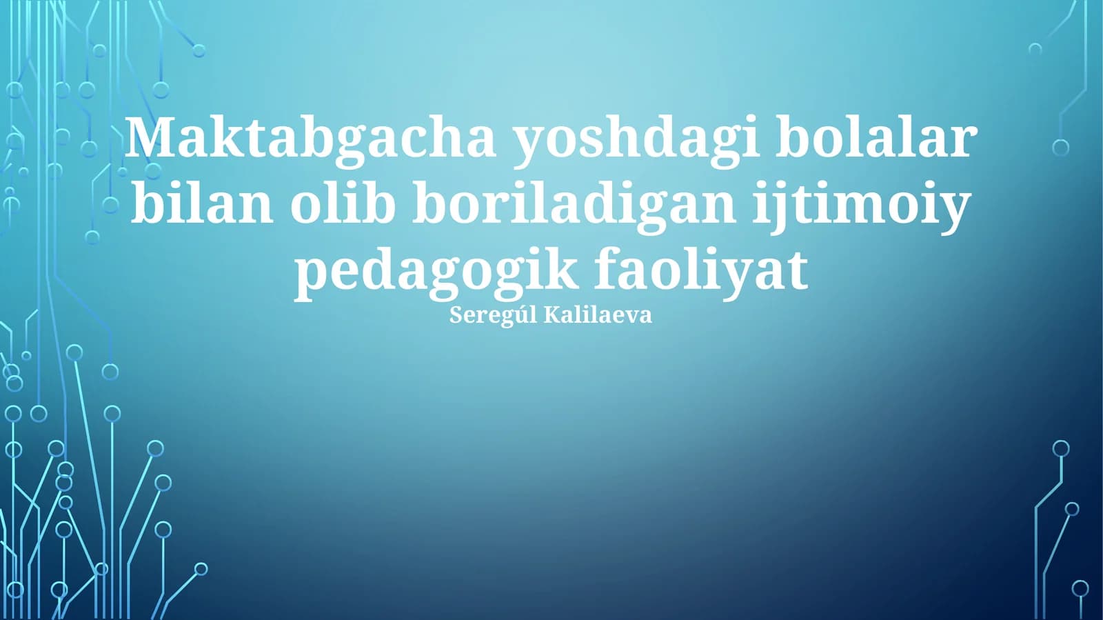 Ijtimoiy-pedagogik yondashuv