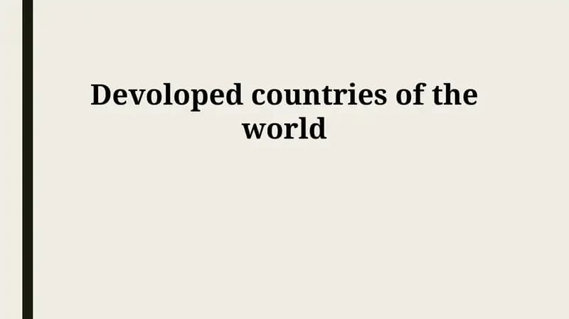 Defining Development and Key Indicators