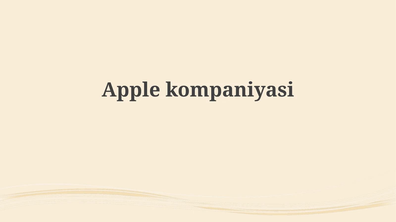 Applekompaniyasi