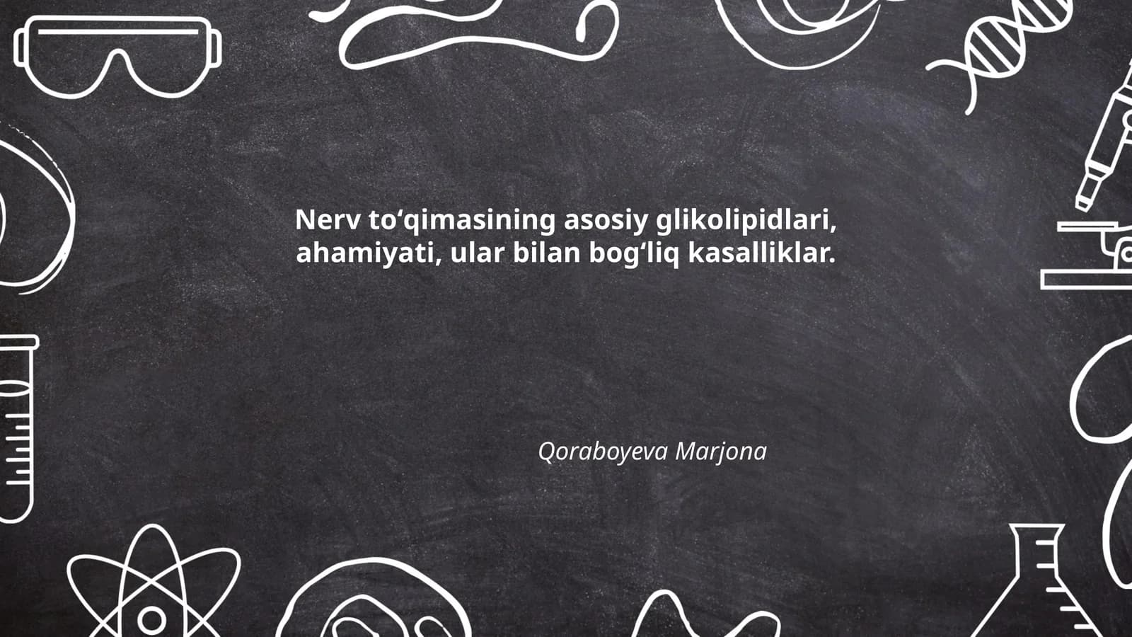 Neyronlar va glikolipidlari