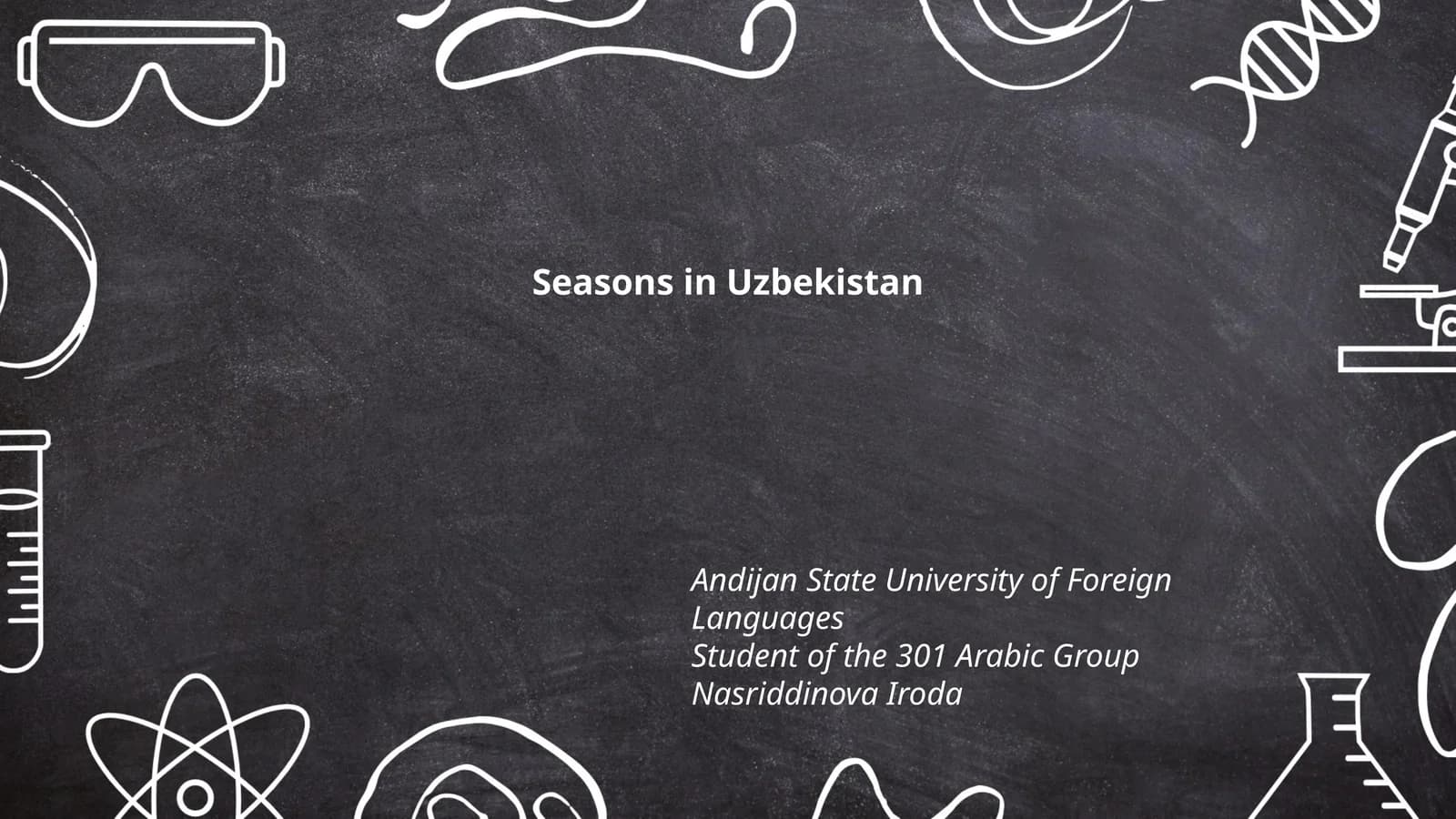 Seasons in Uzbekistan