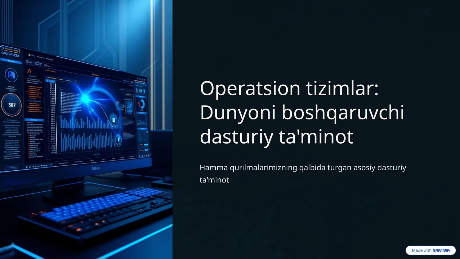 Operatsion tizimlar: Dunyoni boshqaruvchi dasturiy ta'minot
