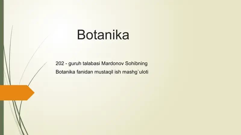 Botanika, Monoblafarid namolarning o'ziga xos hususiyati, tuzilishi va ko'payishi.