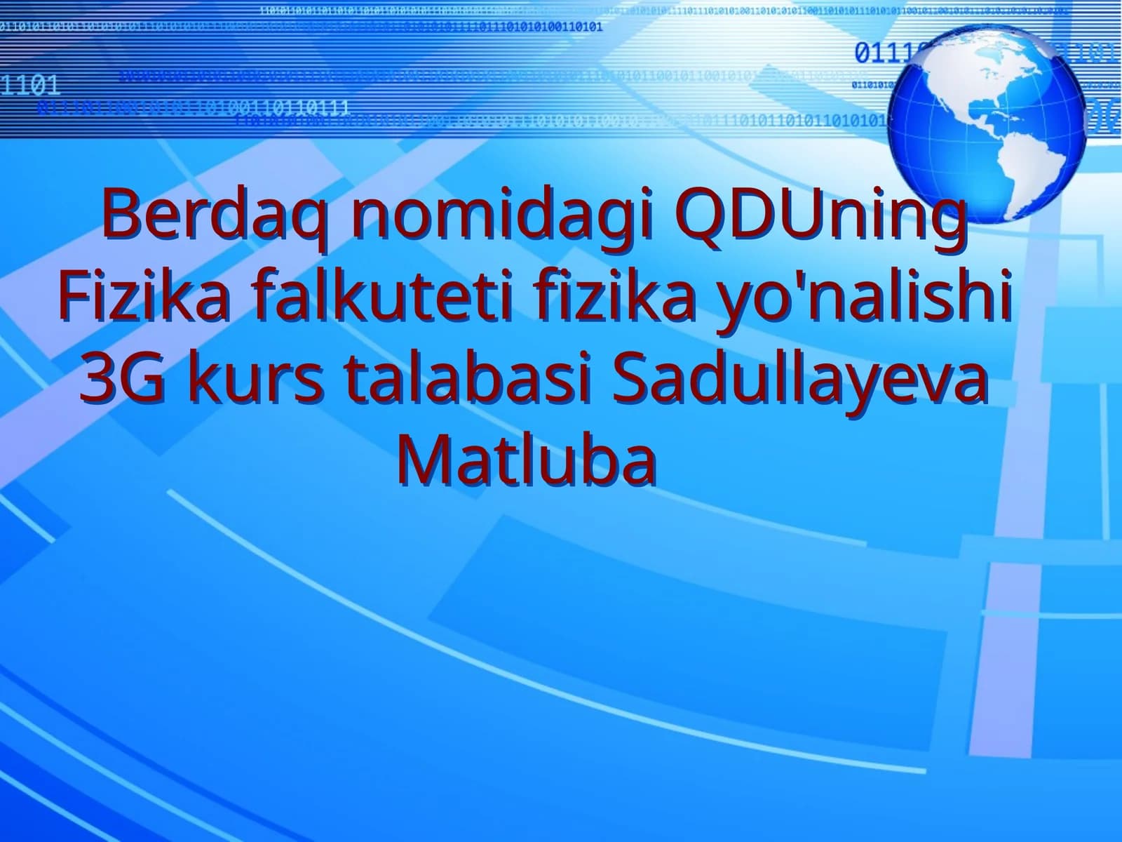 Axborot xavfsizligini taminlash