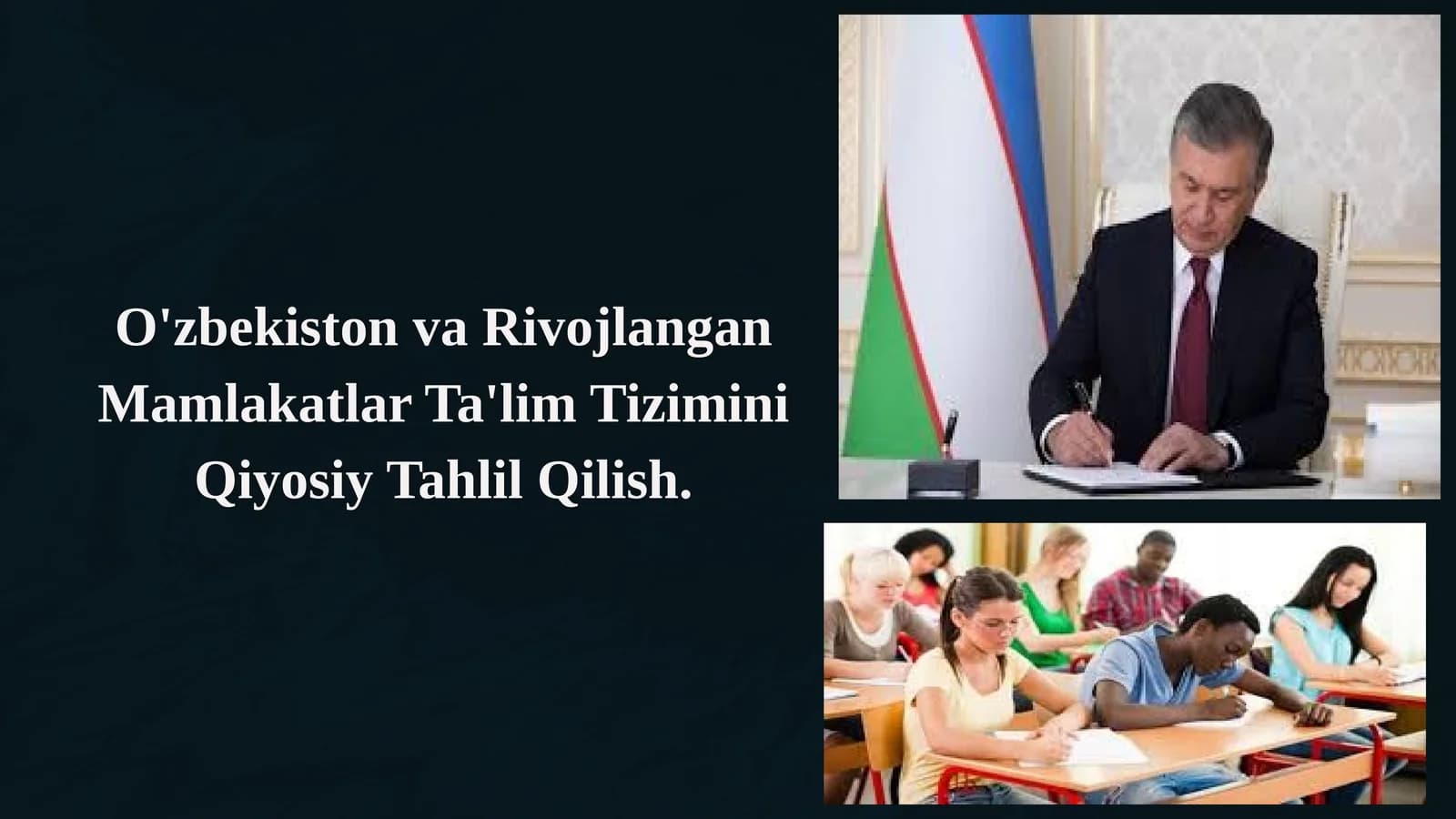 Rivojlangan Mamlakatlar Ta'lim Tizimi