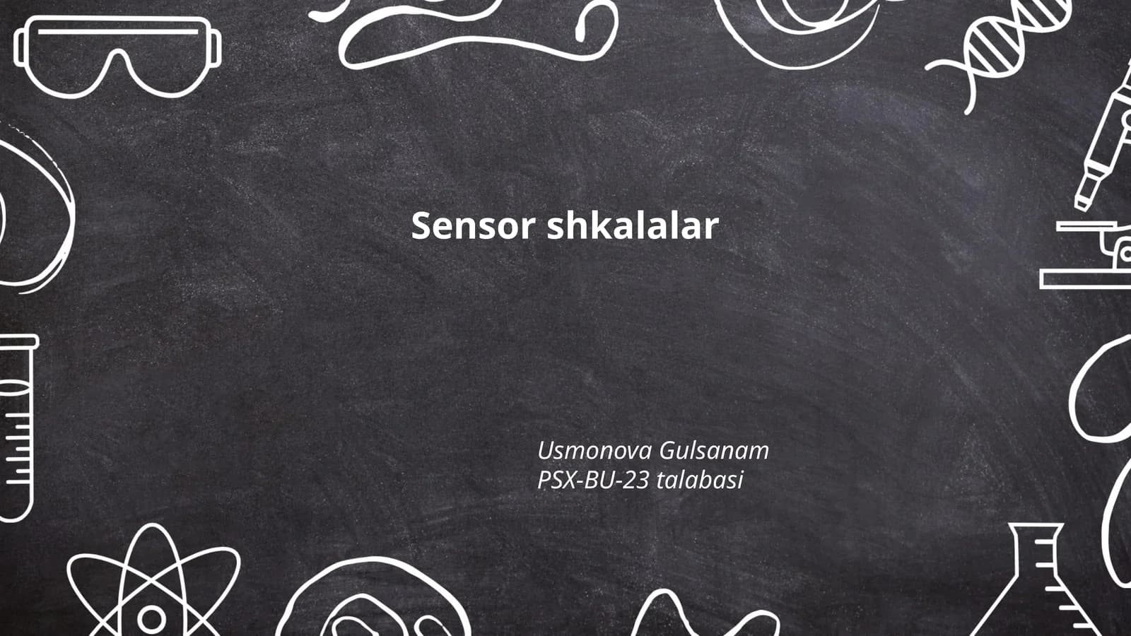 Sensor shkalalar
