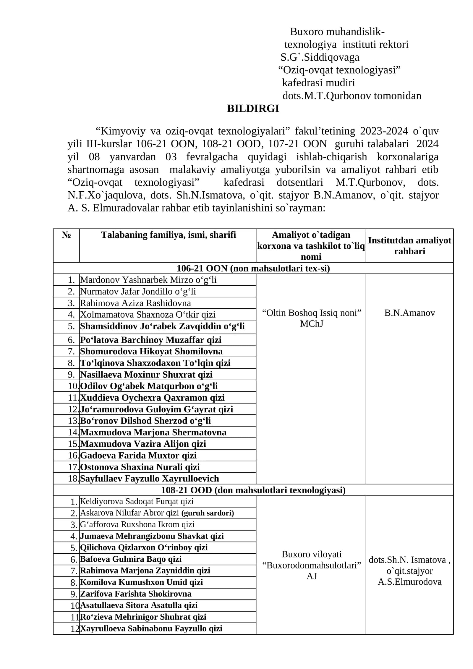 Oziq-ovqat texnologiyasi