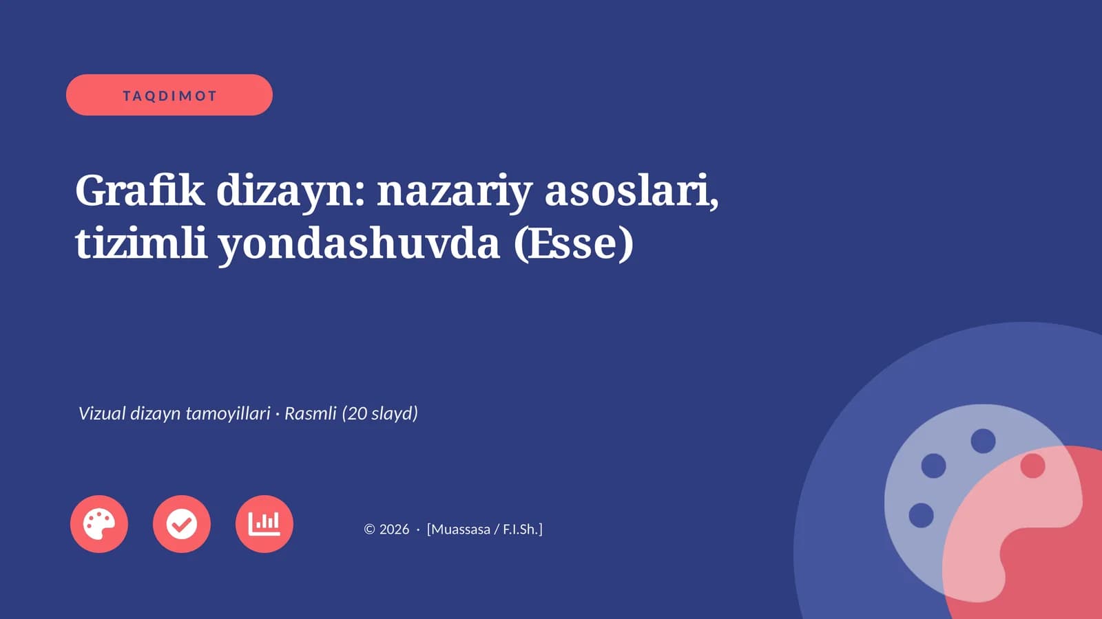 Grafik dizayn: nazariy asoslari, tizimli yondashuvda (Esse)