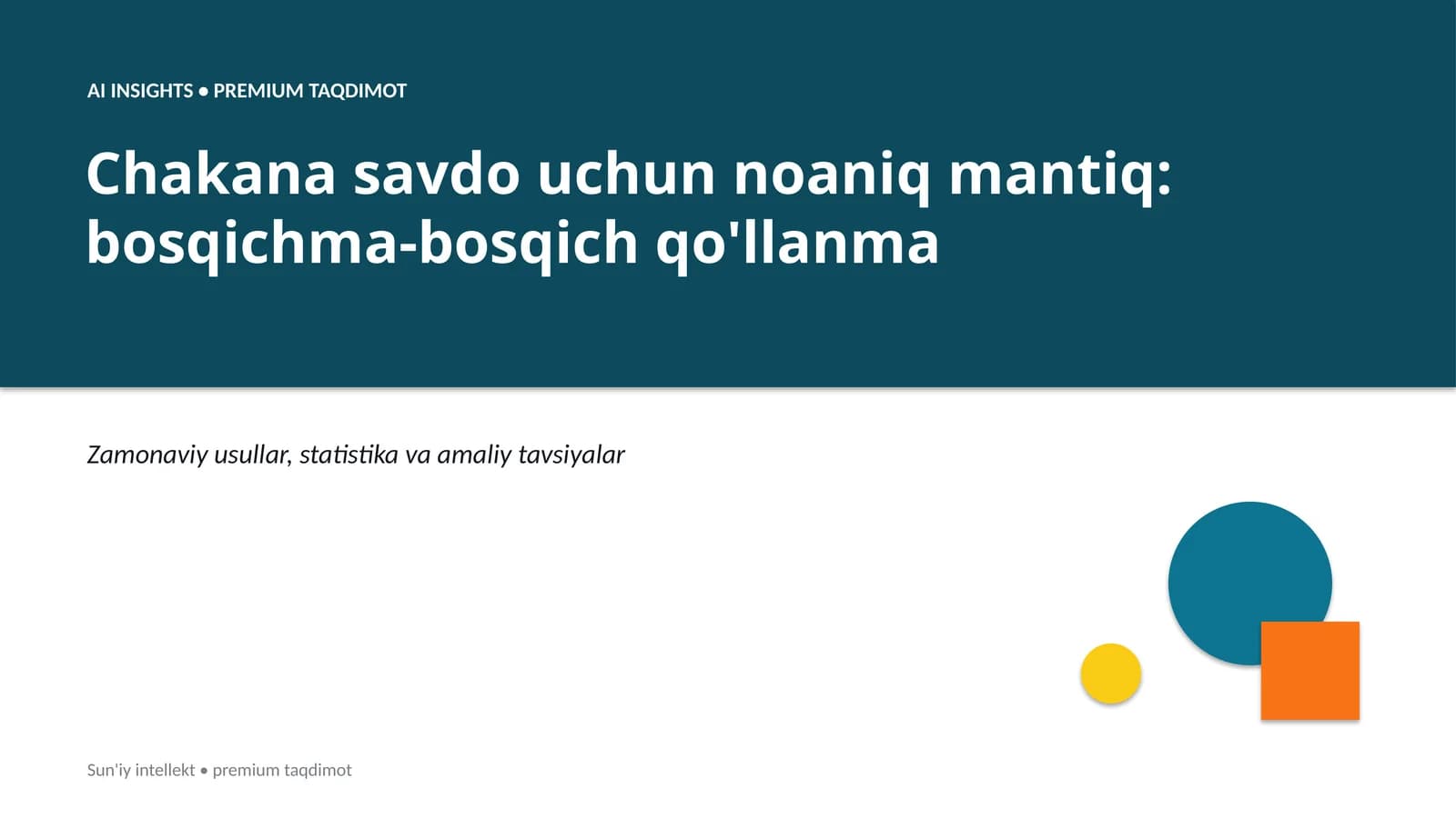Premium Taqdimot