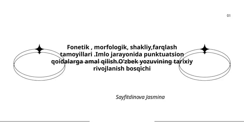 Oʻzbek yozuvining tarixiy rivojlanish bosqichi