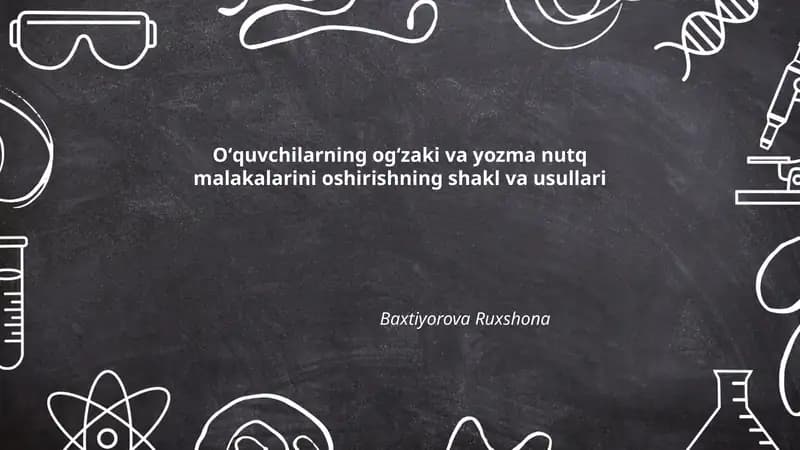 Kommunikativ yondashuv va muloqotga yoʻnaltirilgan dars shakllari