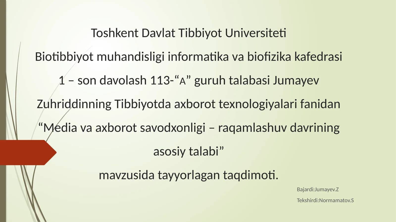 Media va axborot savodxonligi – raqamlashuv davrining asosiy talabi