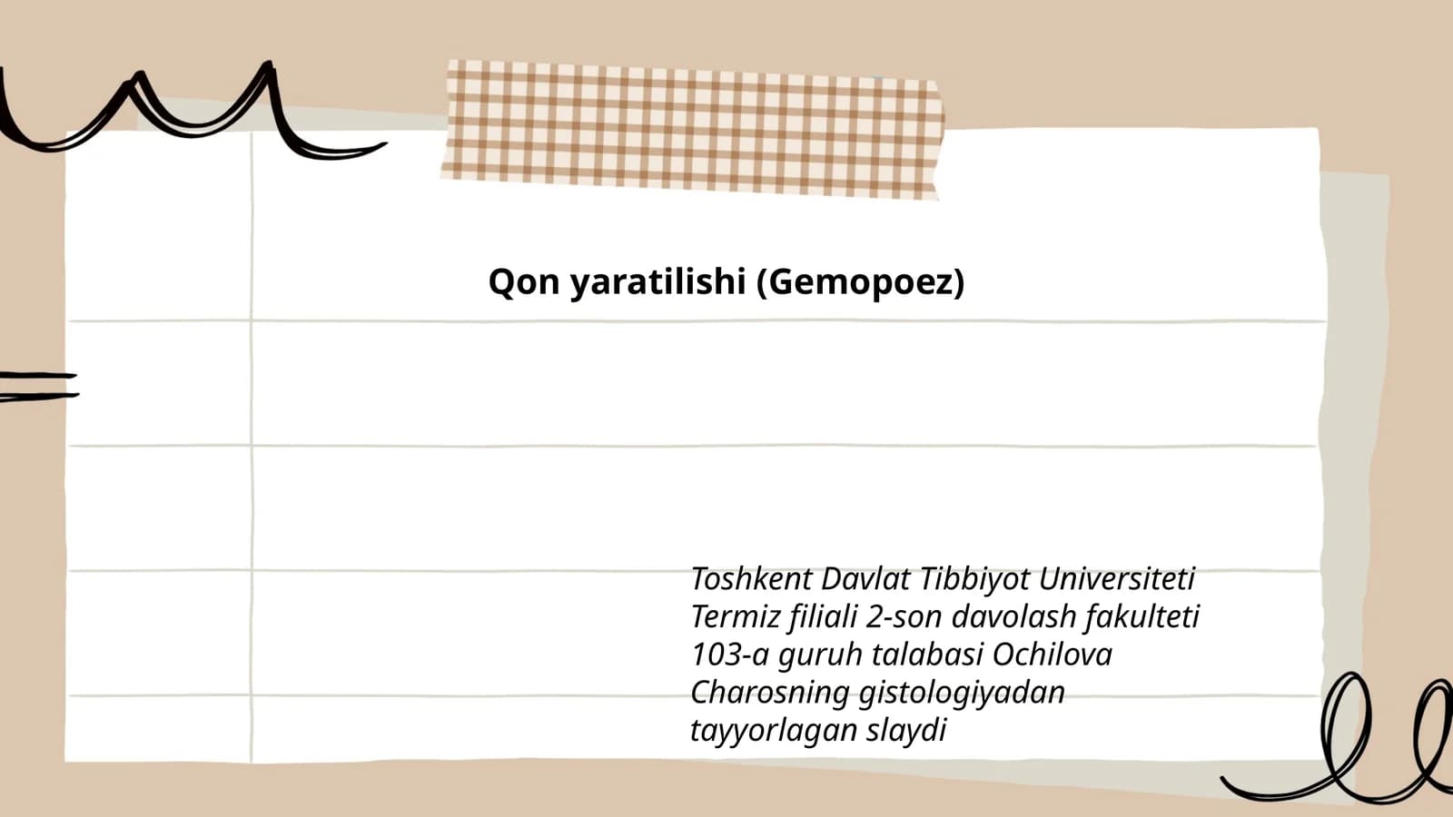 Qon yaratilishi (Gemopoez)