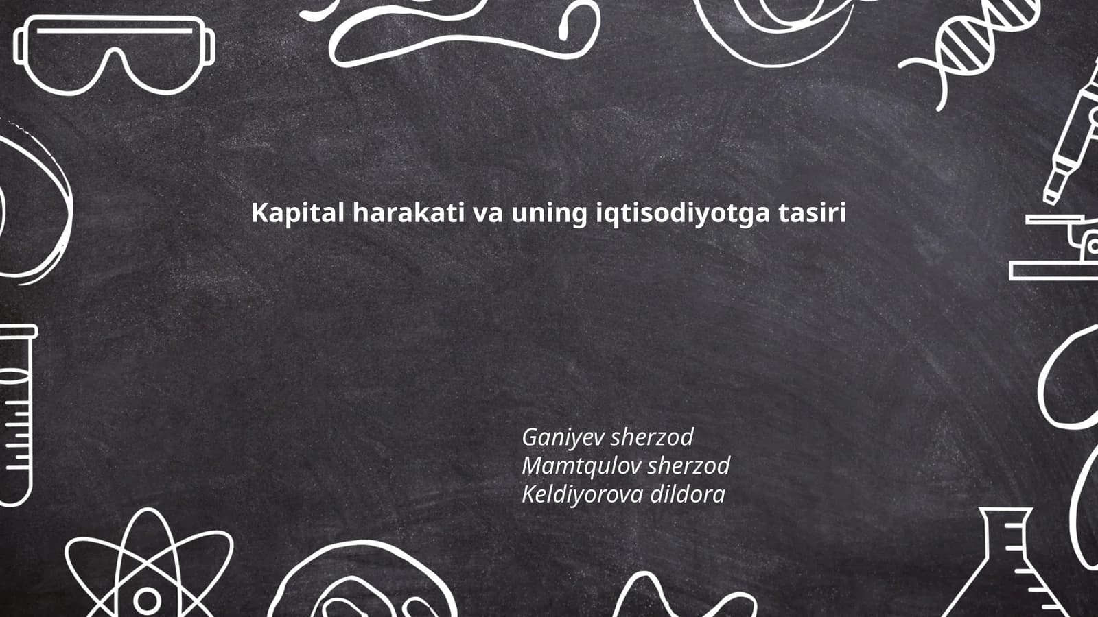 Kapital harakati va uning iqtisodiyotga tasiri