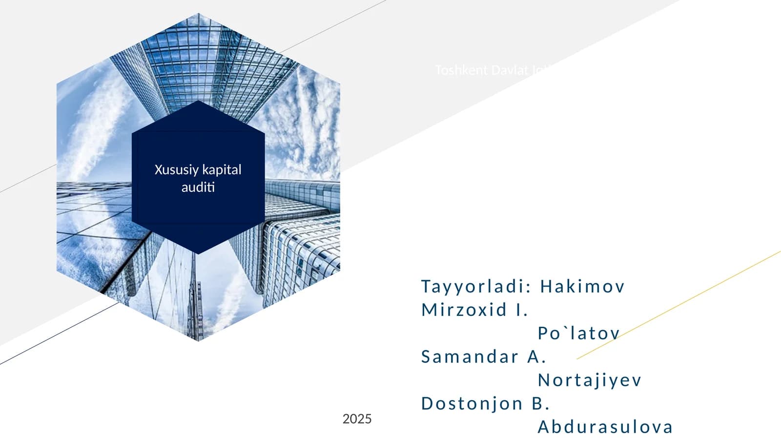 Xususiy kapital auditi