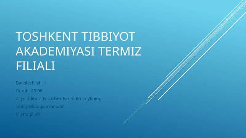 Tiriklikning molekulyar asoslari