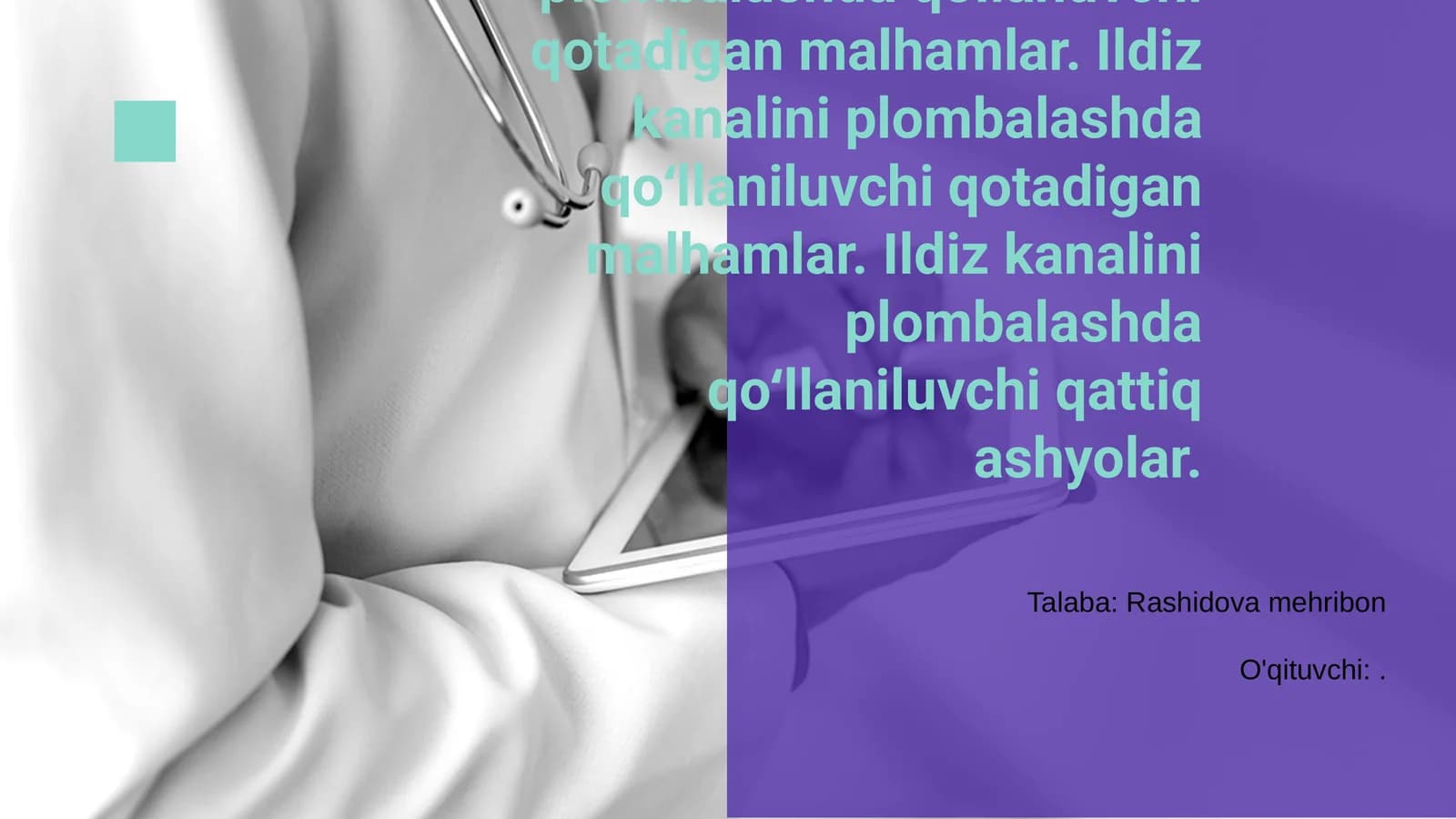 Qotadigan Malhamlar