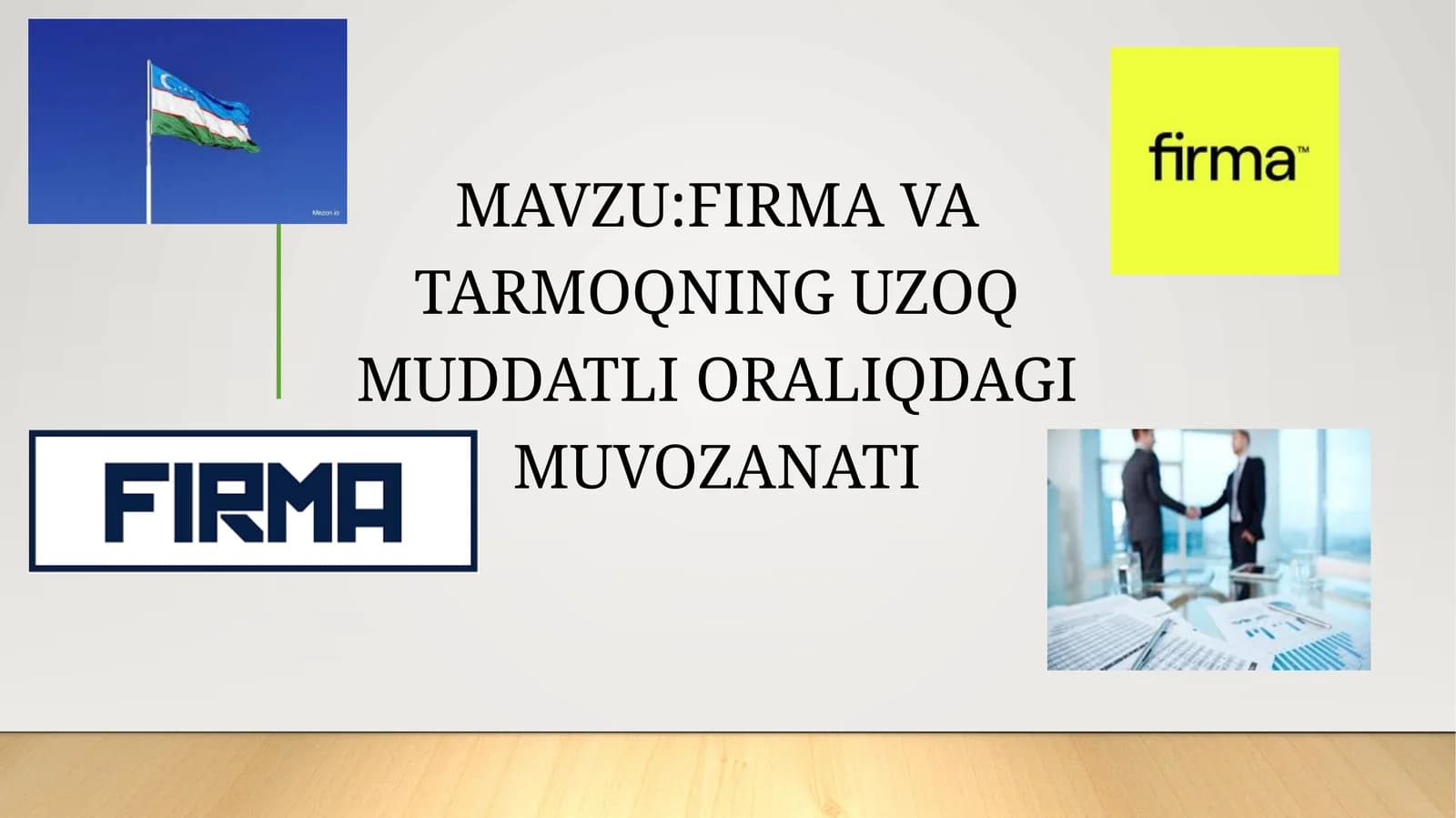 Uzoq muddatli muvozanatning natijalari