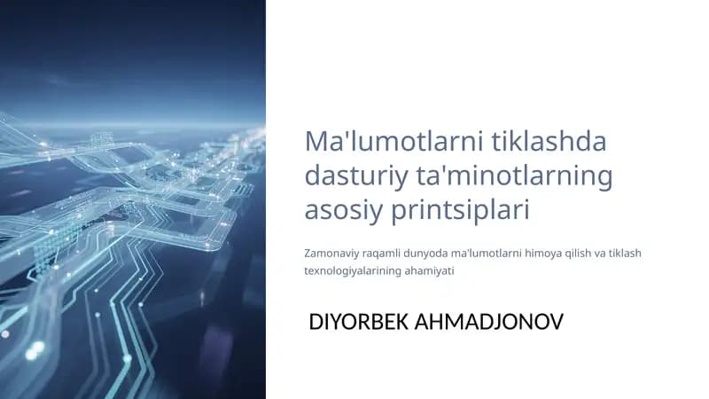 Ma'lumotlarni Tiklash Dasturiy Ta'minotlari