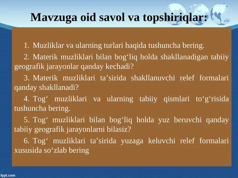 Materiklar muzliklari