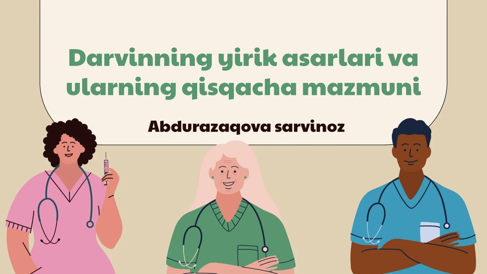 Darvinning yirik asarlari va ularning qisqacha mazmuni