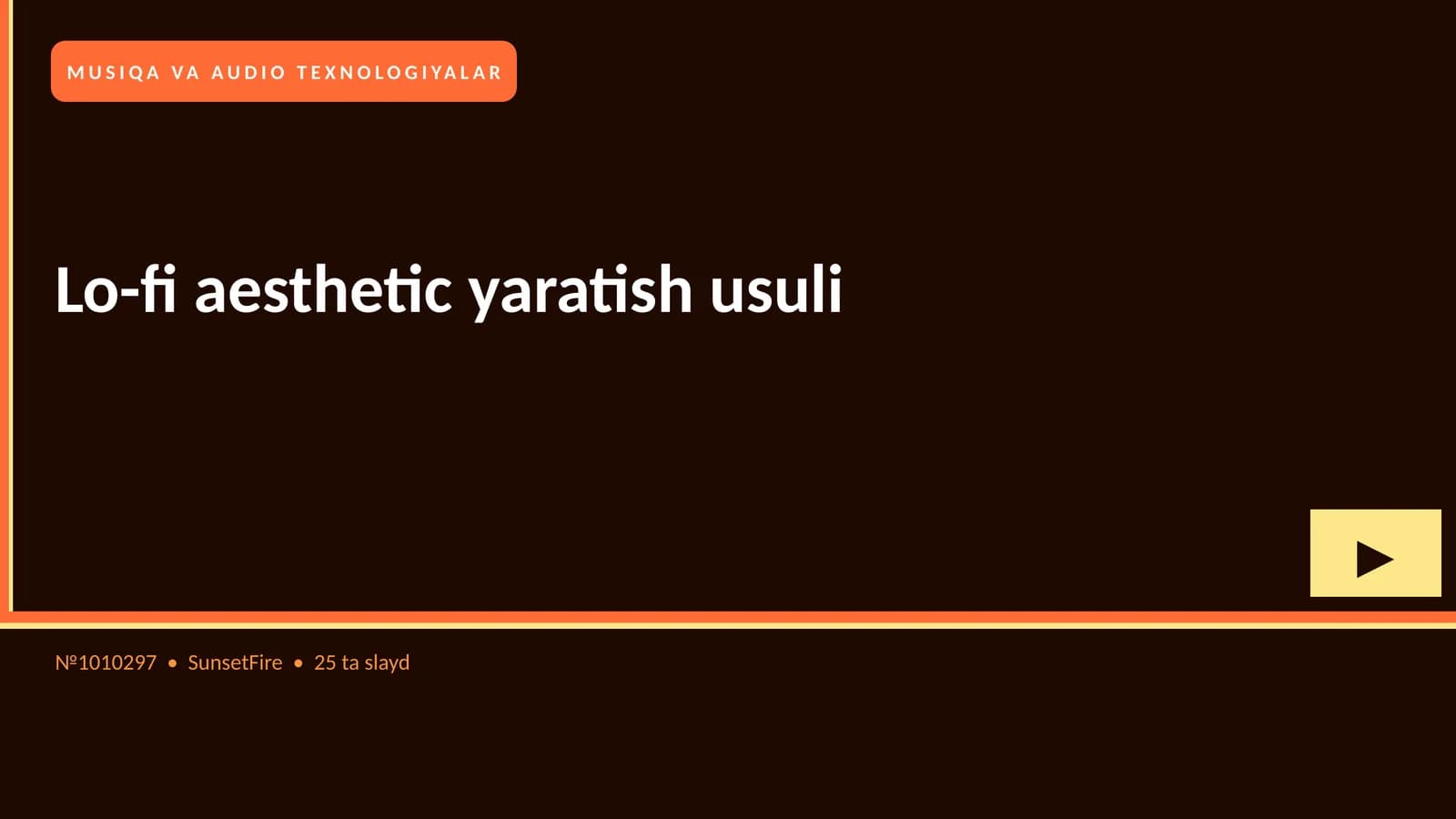Lo-fi aesthetic yaratish usuli