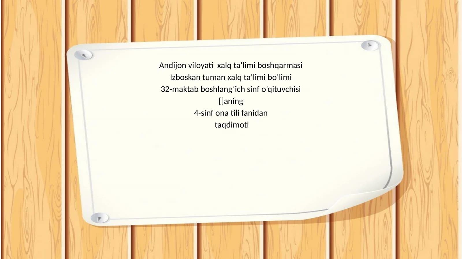 Fe’lzamonlari. (374-376-mashqlar)