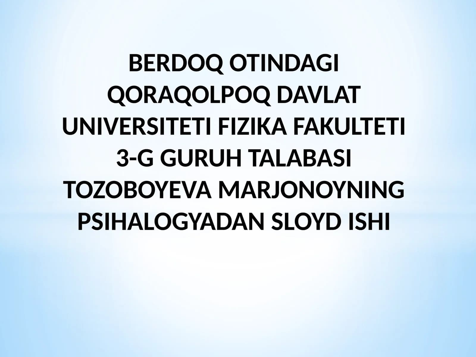 Muloqatpsihalogyasidauchraydigantosiqlar