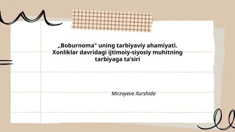 Boburnoma