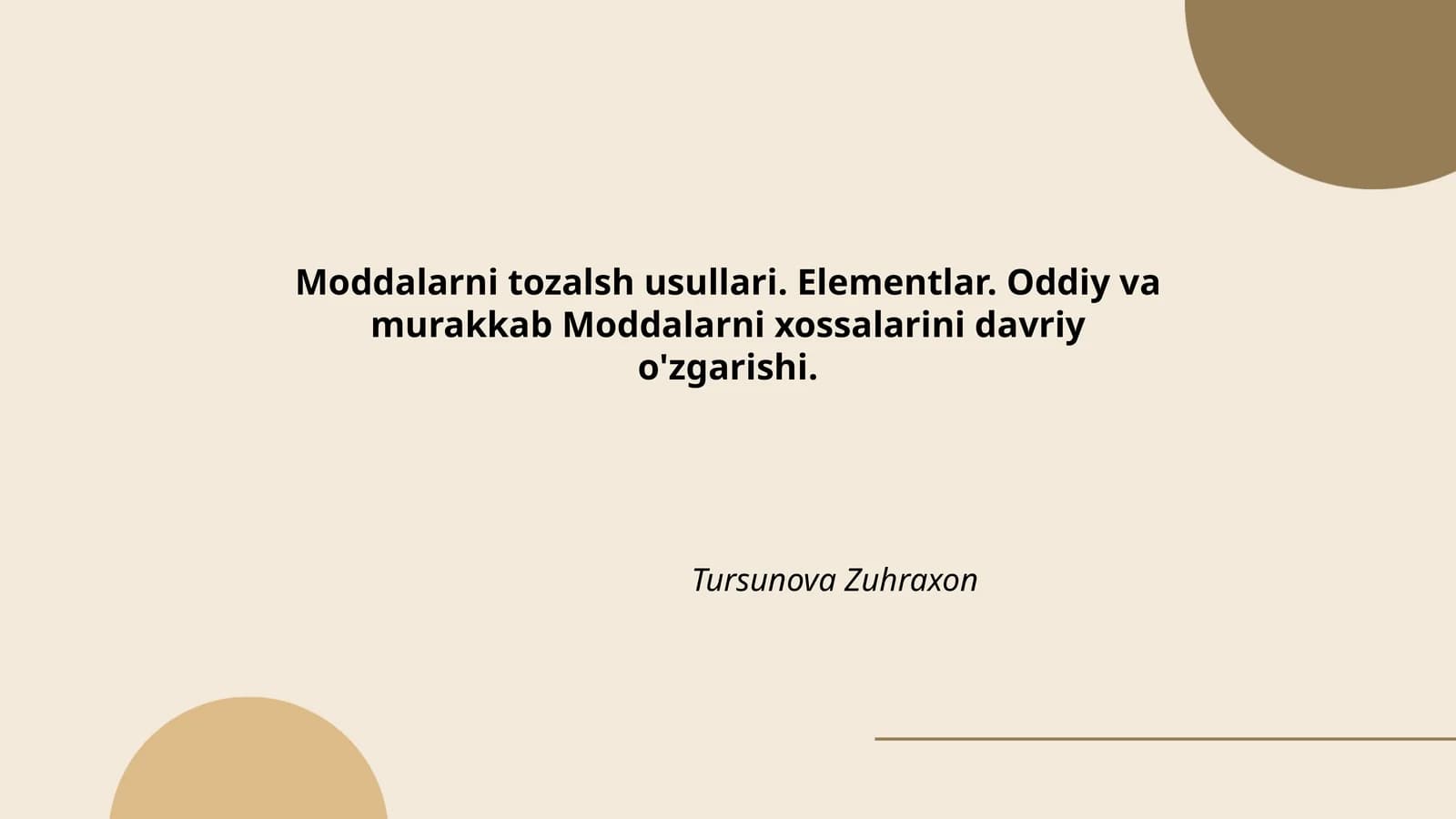 Moddalarni tozalsh usullari