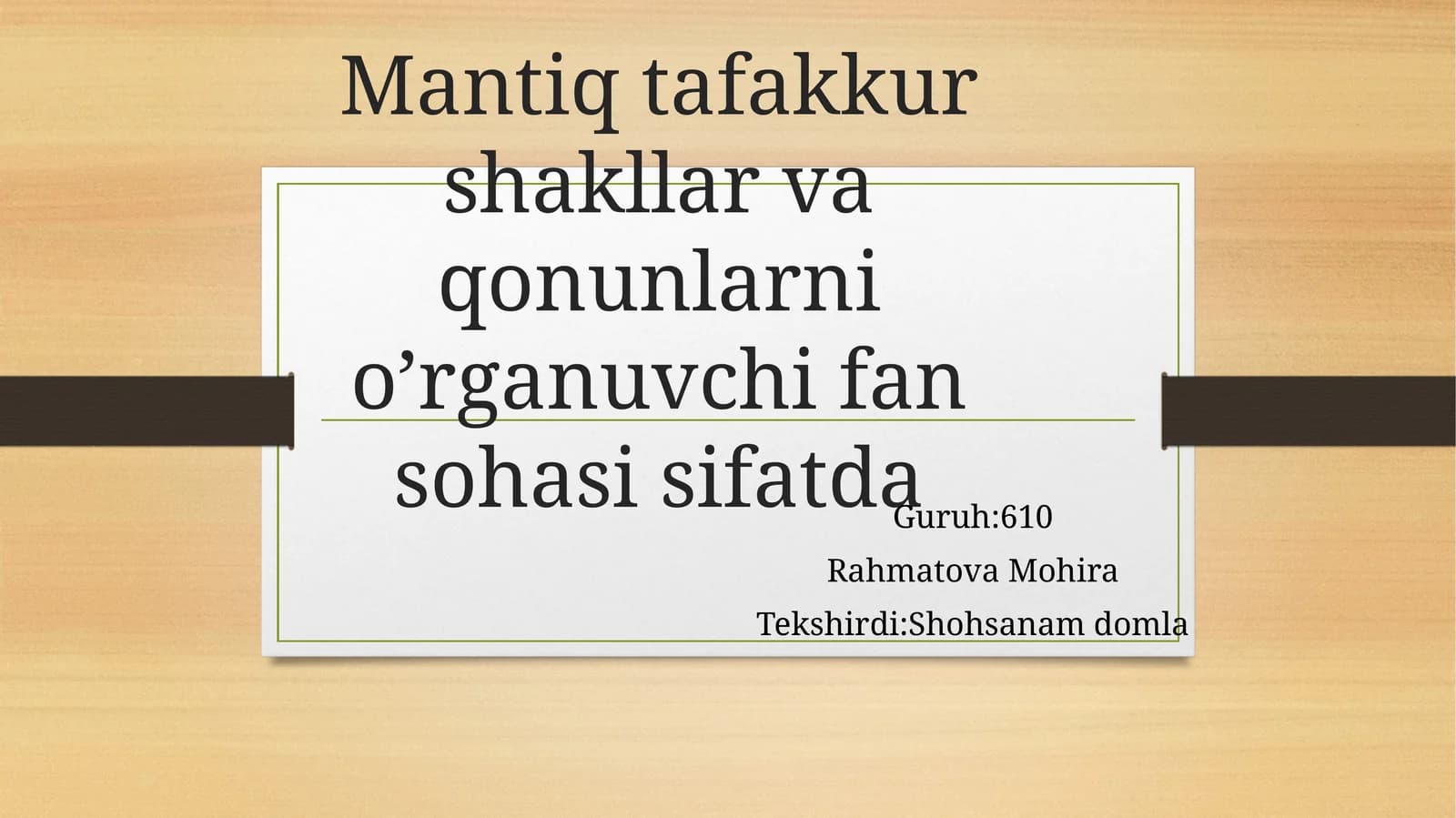 TAFAKKUR SHAKLLARI