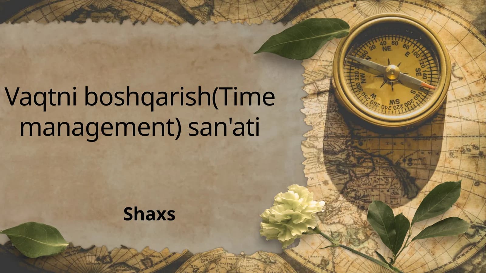 Vaqtni Boshqarish San'ati: Mohiyat va Afzalliklar