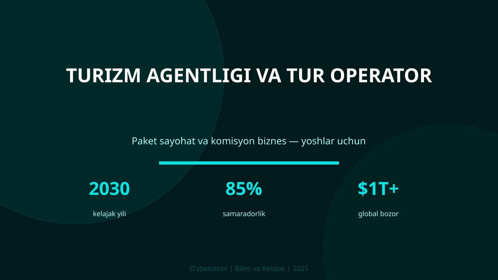 Turizm agentligi va tur operator
