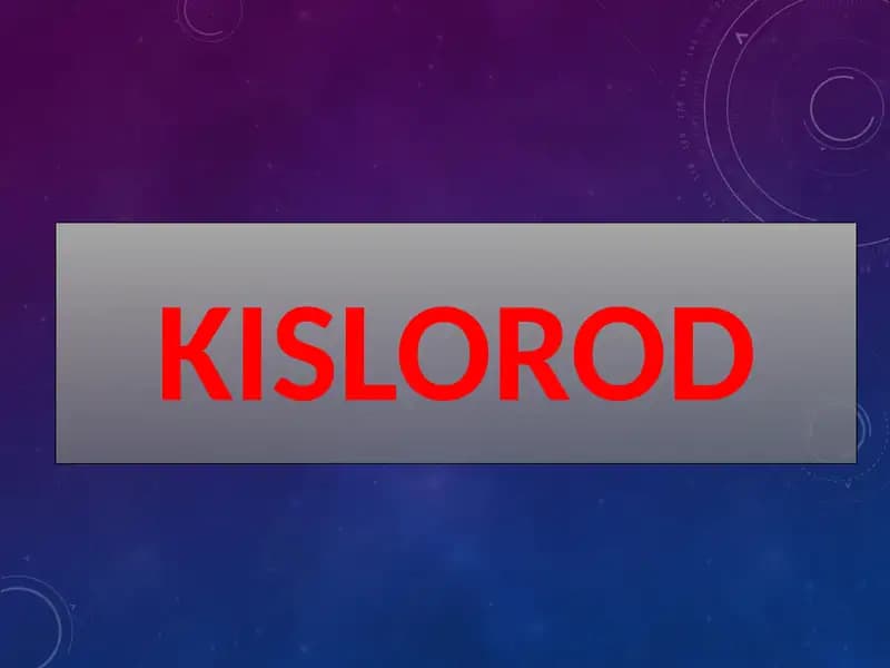 Kislorod