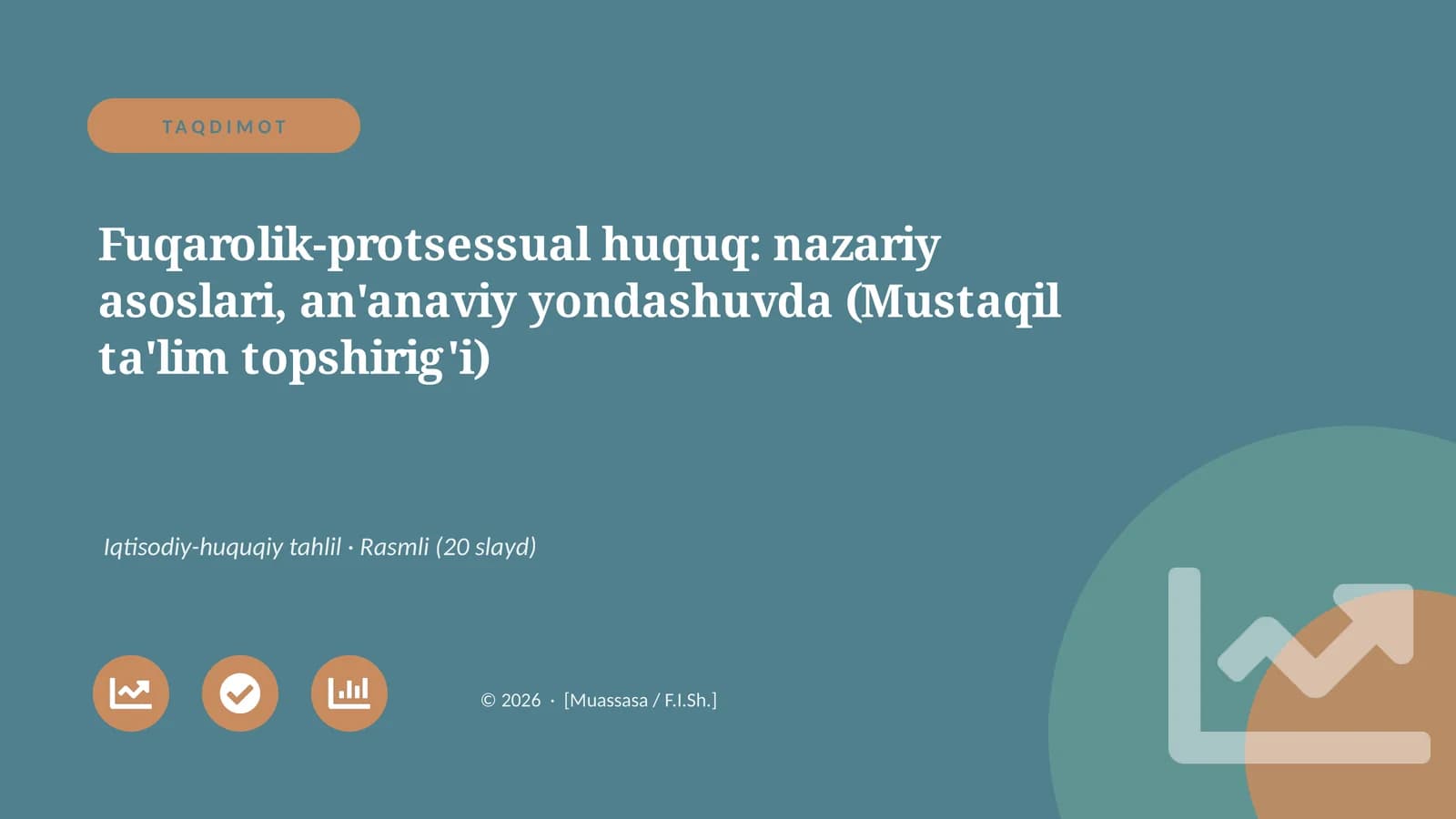 Fuqarolik-protsessual huquq: nazariy asoslari, an'anaviy yondashuvda