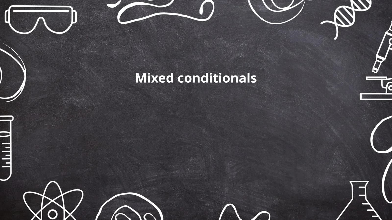 Mixed conditionals