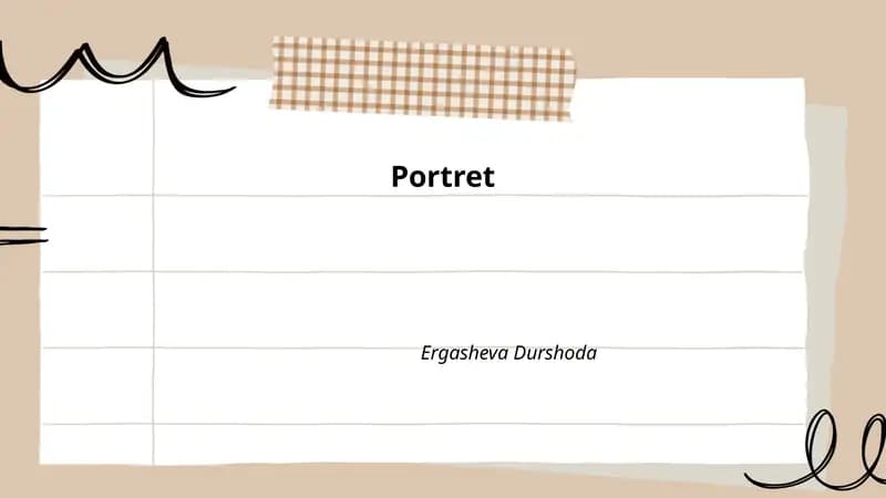 Portret Ergasheva Durshoda