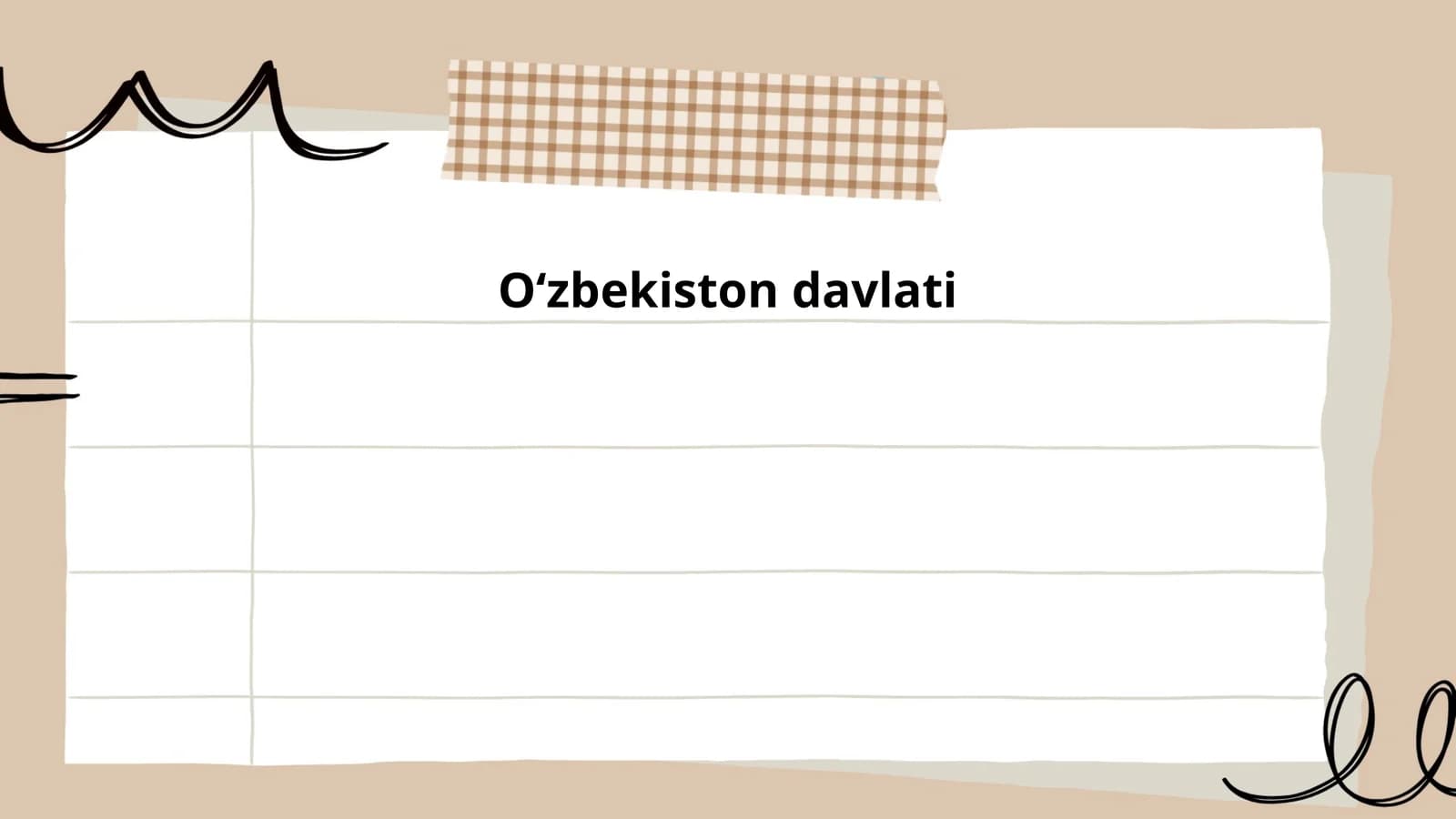 Oʻzbekiston davlati