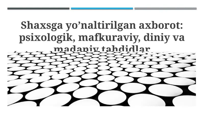 Shaxsga qaratilgan axborot xurujlari