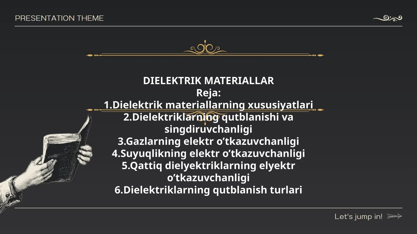 DIELEKTRIK MATERIALLAR